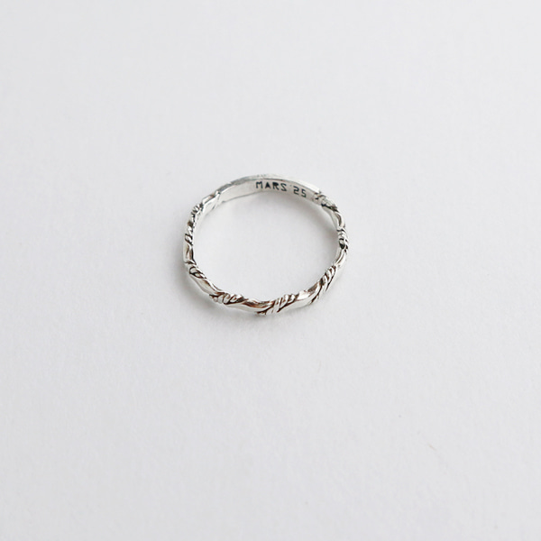 laurel ring ( silver ver.)