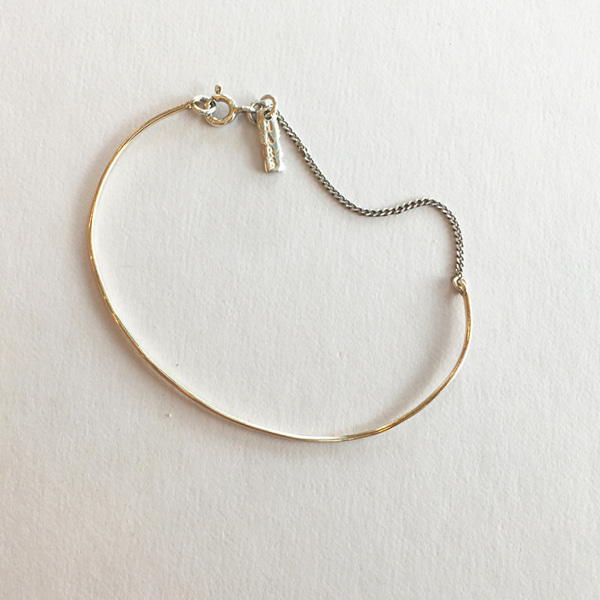 gold string, bracelet ( 14k ver.)
