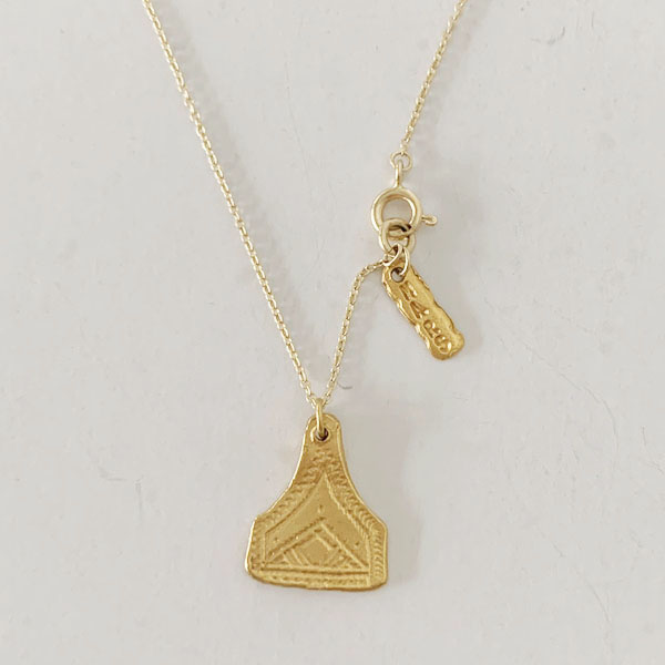 labo necklace ( chain: 14k gold ver.)