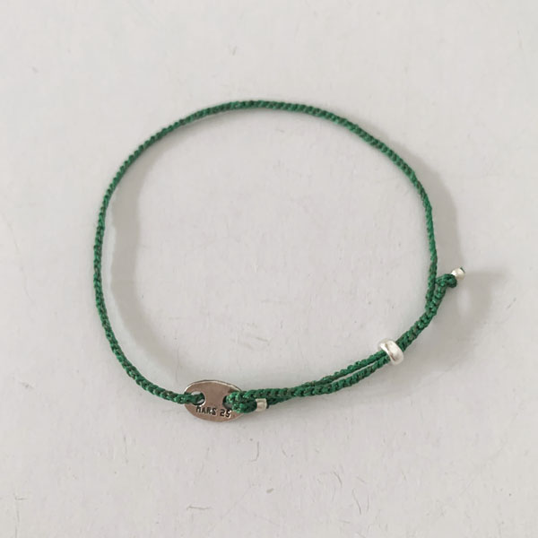 signature bracelet ( green )